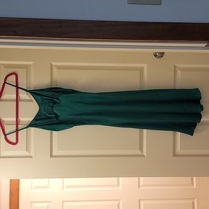 Spell Emerald Silk Slip